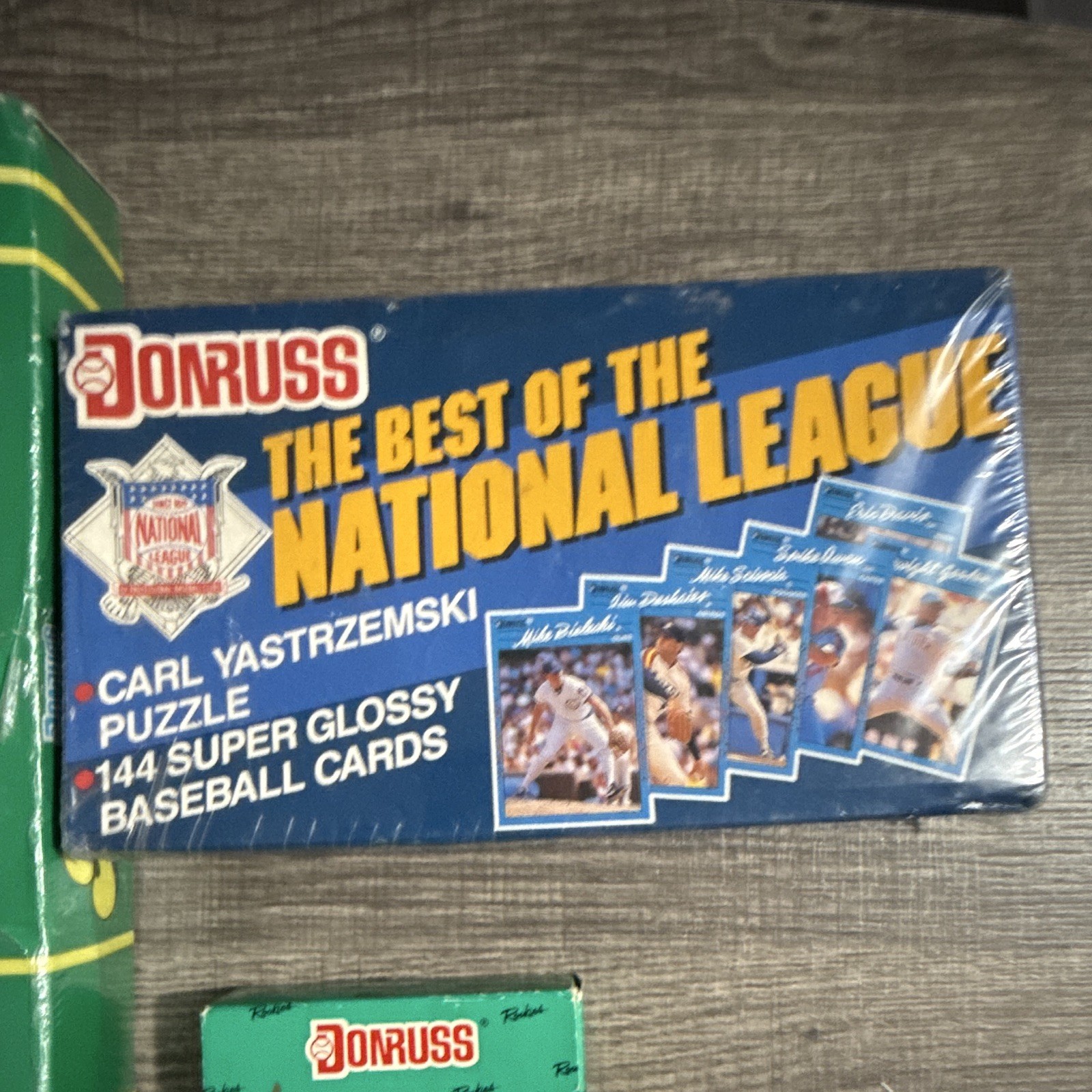 Lot of 3 BASEBALL‘S BEST 336 CARDS, PUZZLE / BEST OF NL 144 SUPER GLOSSY/ROOKIES