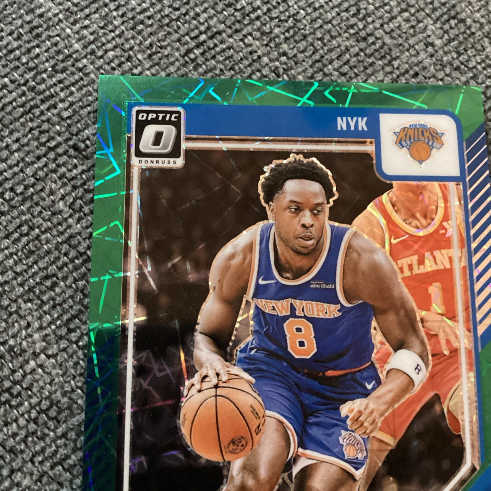 2024-25 Panini Donruss Optic – OG Anunoby #51 Blue Prizm /49