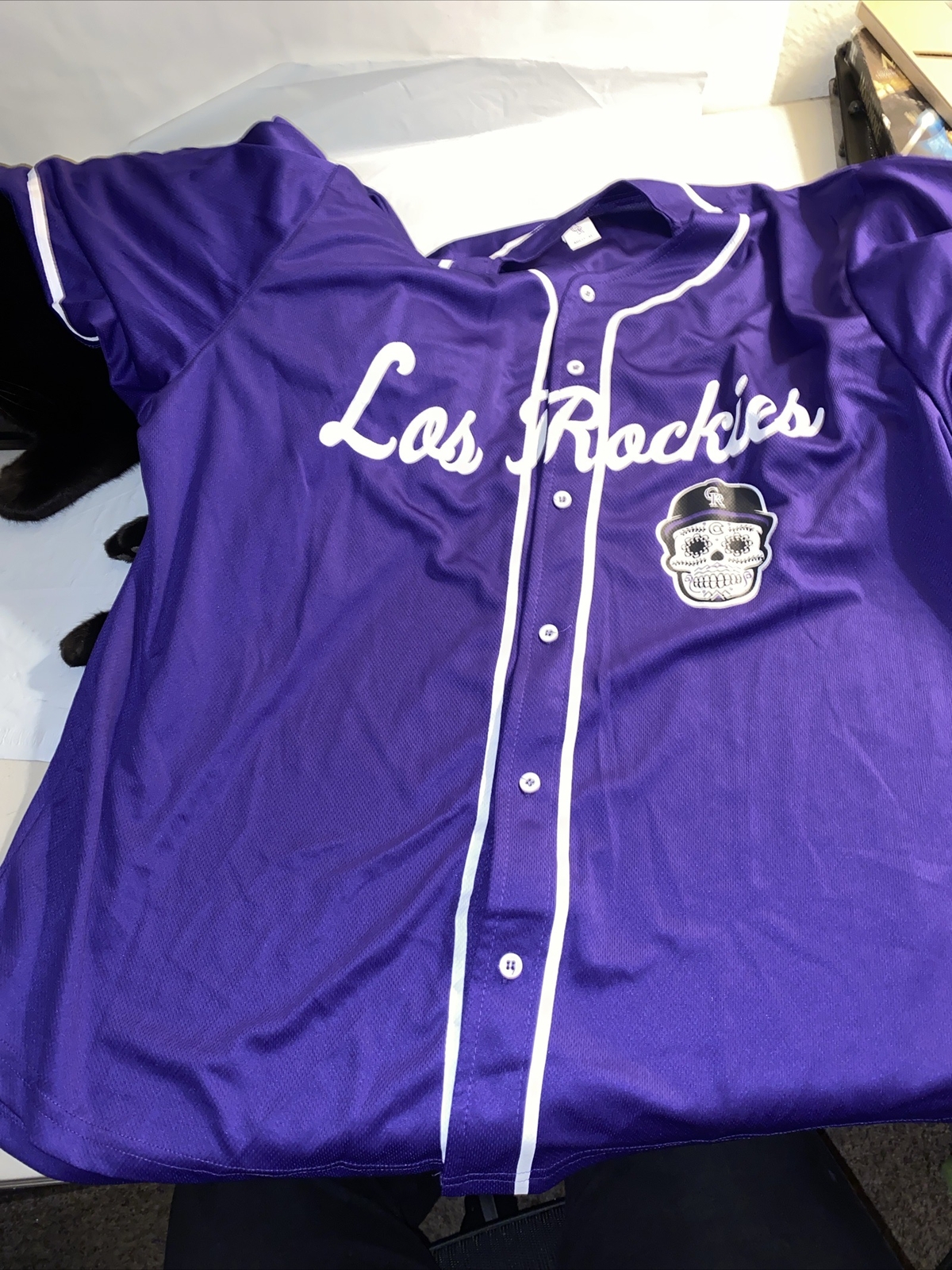 Colorado LOS ROCKIES Latin Night MLB Baseball Jersey Size XL 1993-2018 7