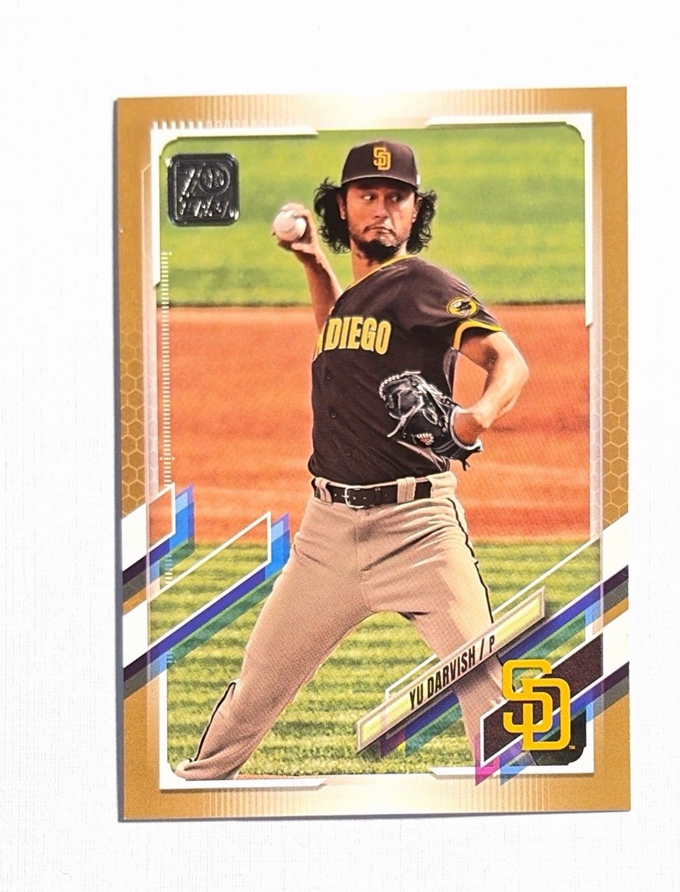 Yu Darvish ~ 2021 Topps ~ Gold 0446/2021 #357