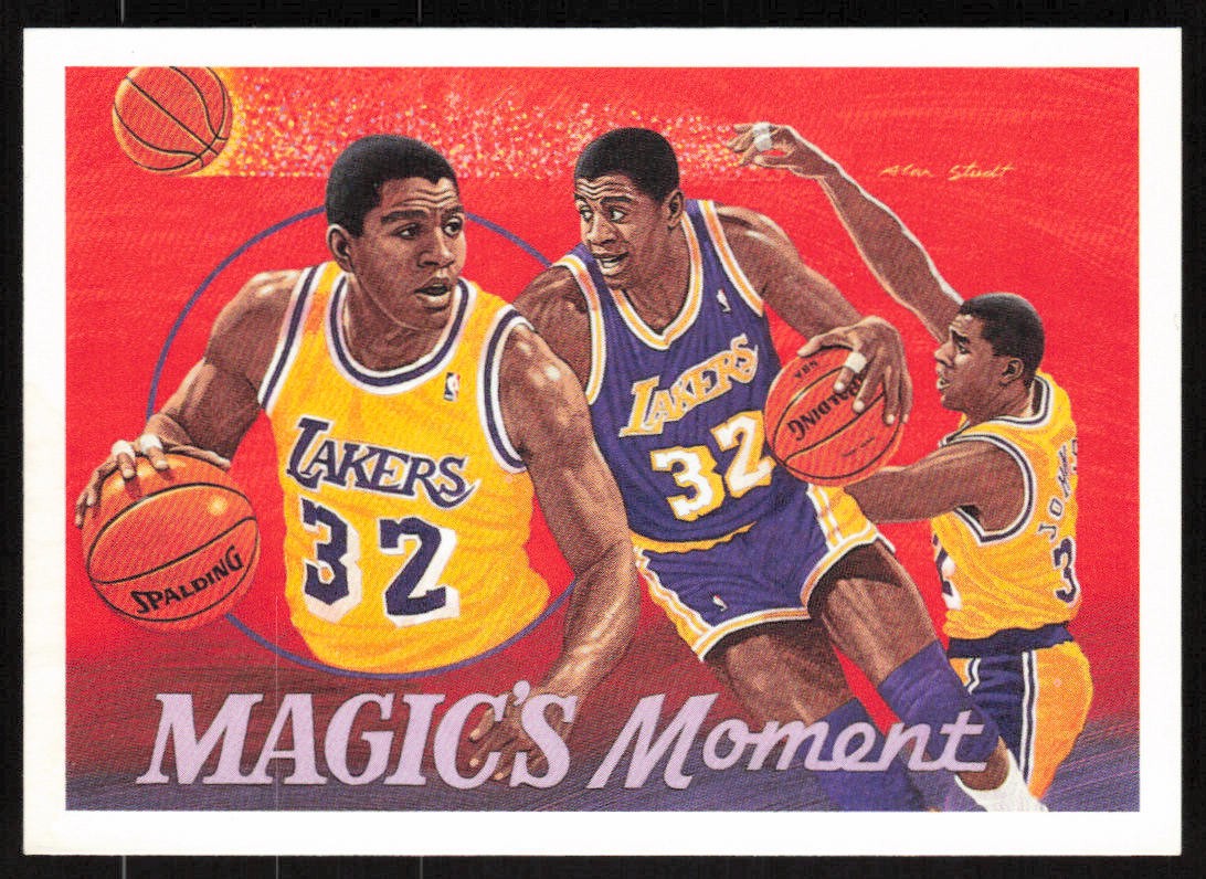 Magic’s Moment 1991-92 Upper Deck #29 Los Angeles Lakers