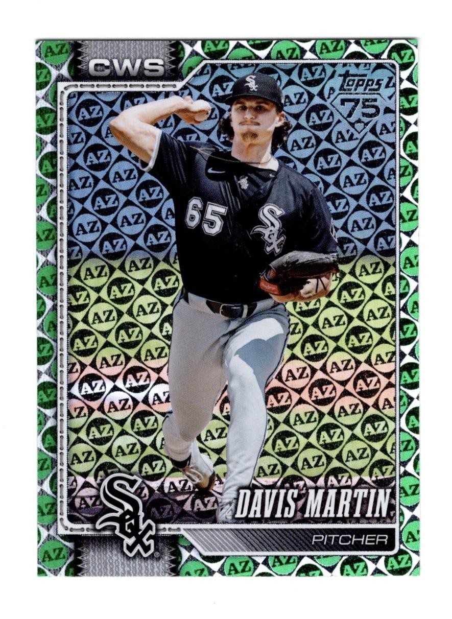 2026 Topps #281 Davis Martin Green Spring Training /99