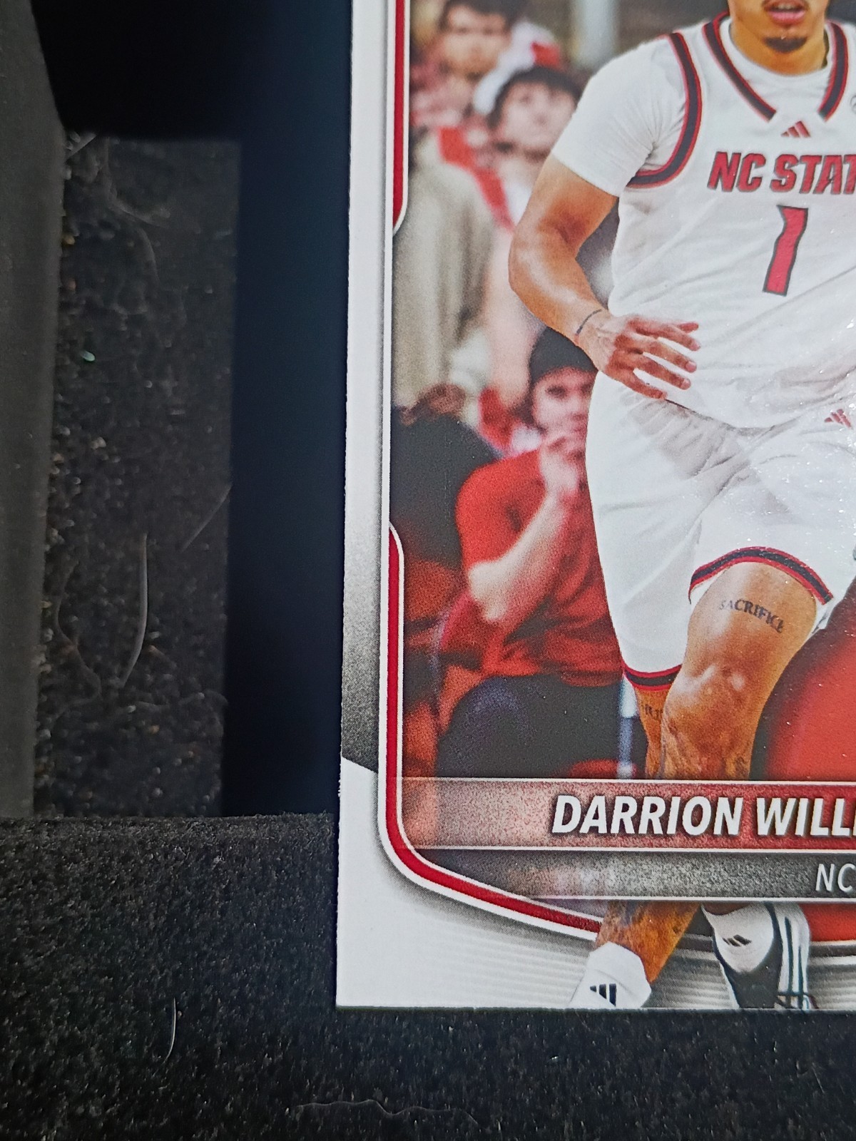 2025-26 Bowman Basketball Prospects 1st Bowman BPP-36 Darrion Williams, NC State