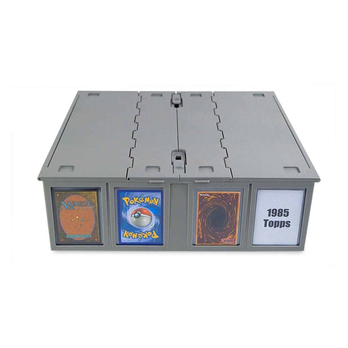 BCW Collectible Card Bin Hold Gaming Sport Toploaders Magnetic / Deck 3200 Box