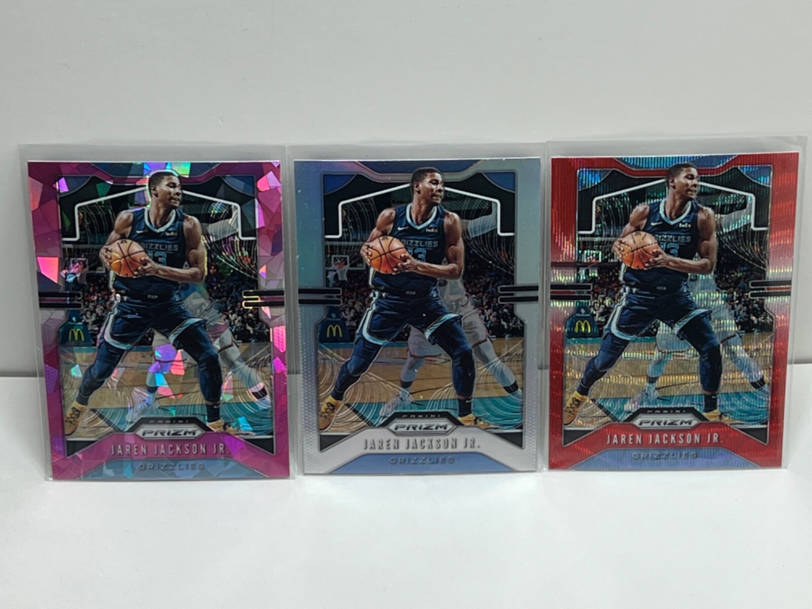 2019-20 Panini Prizm Jaren Jackson Jr Prizm #136 Lot Memphis Grizzlies