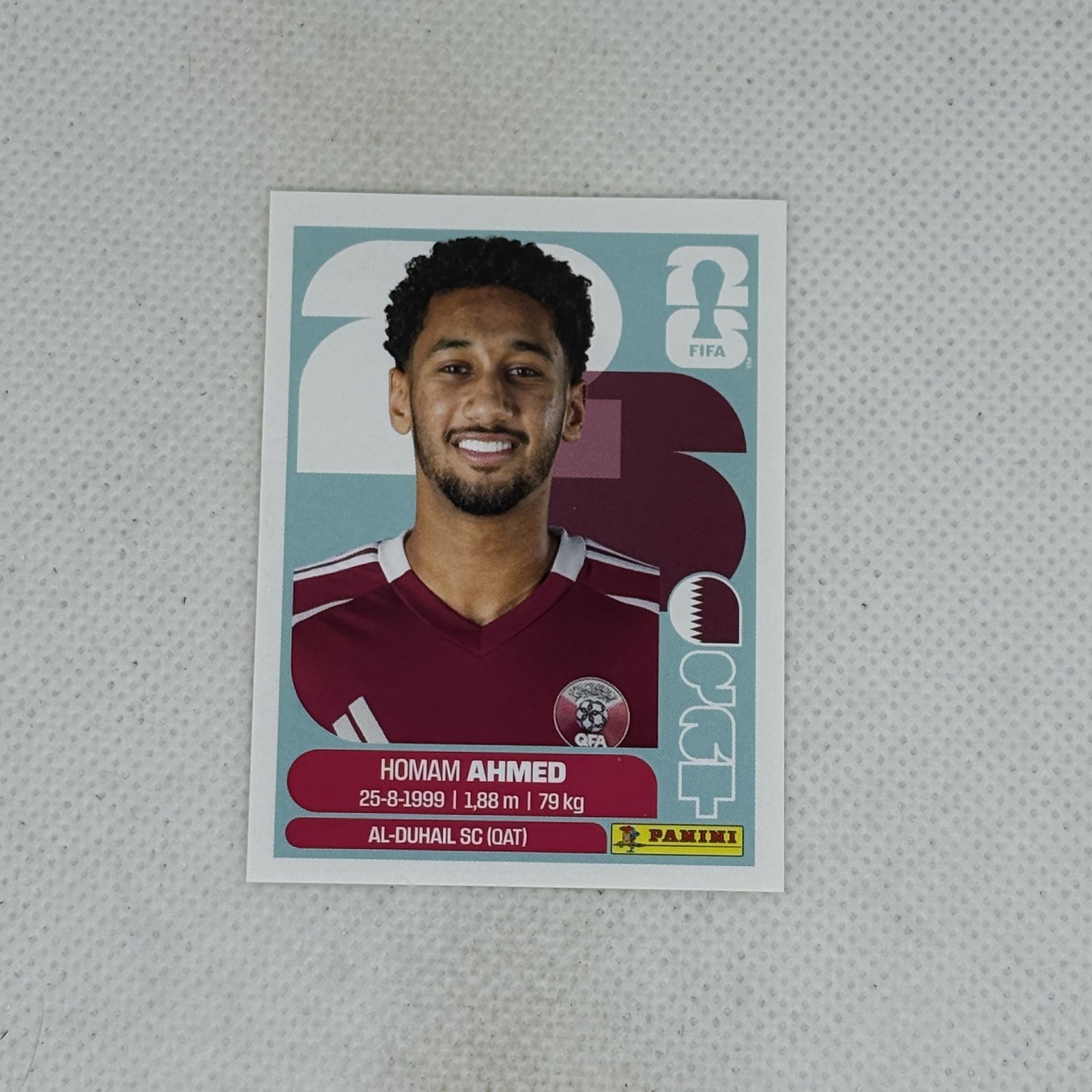 2026 Panini FIFA World Cup | Homam Ahmed Qatar QAT 5 | Sticker!