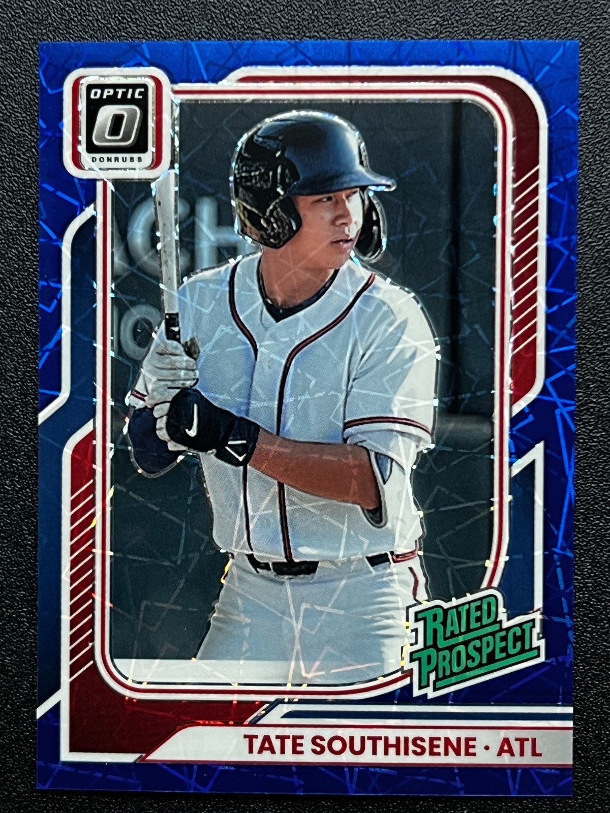 2026 Donruss #171 Tate Southisene Optic Blue Velocity