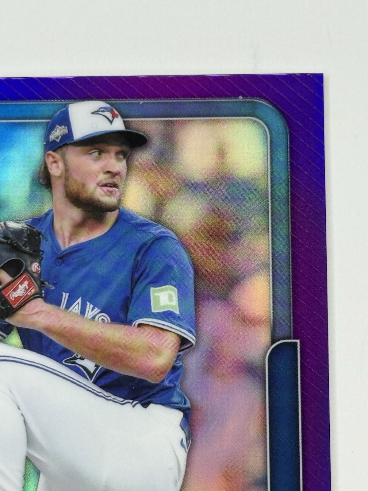 2026 Topps Chrome Flagship Collection Trey Yesavage Purple Refractor RC 04/75 SP