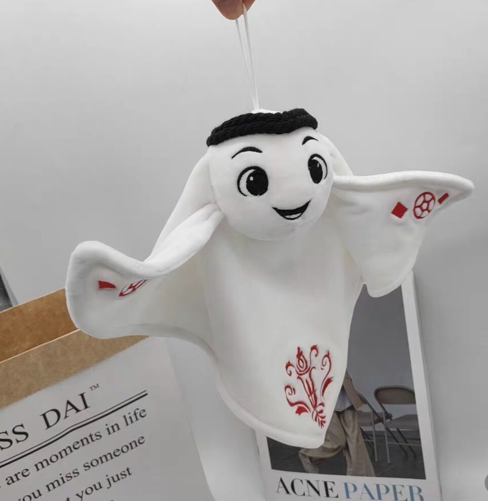 la’eeb Mascot Plush Doll Football Souvenirs Doll The 2022 Qatar FIFA World Cup