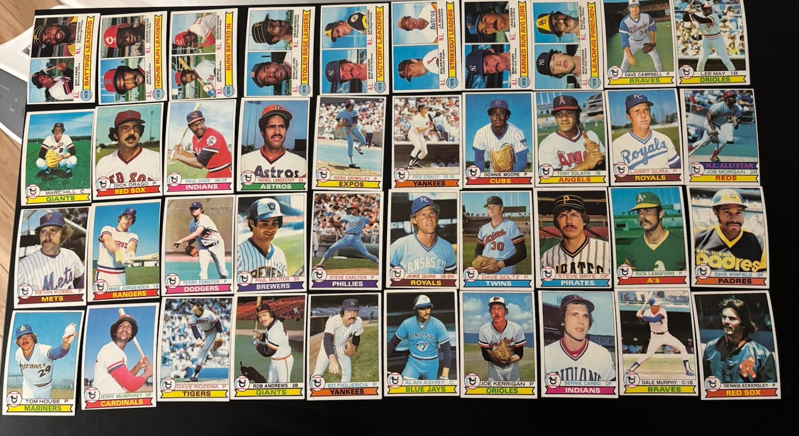 1979 Topps Baseball U-Pick #1-175 EX