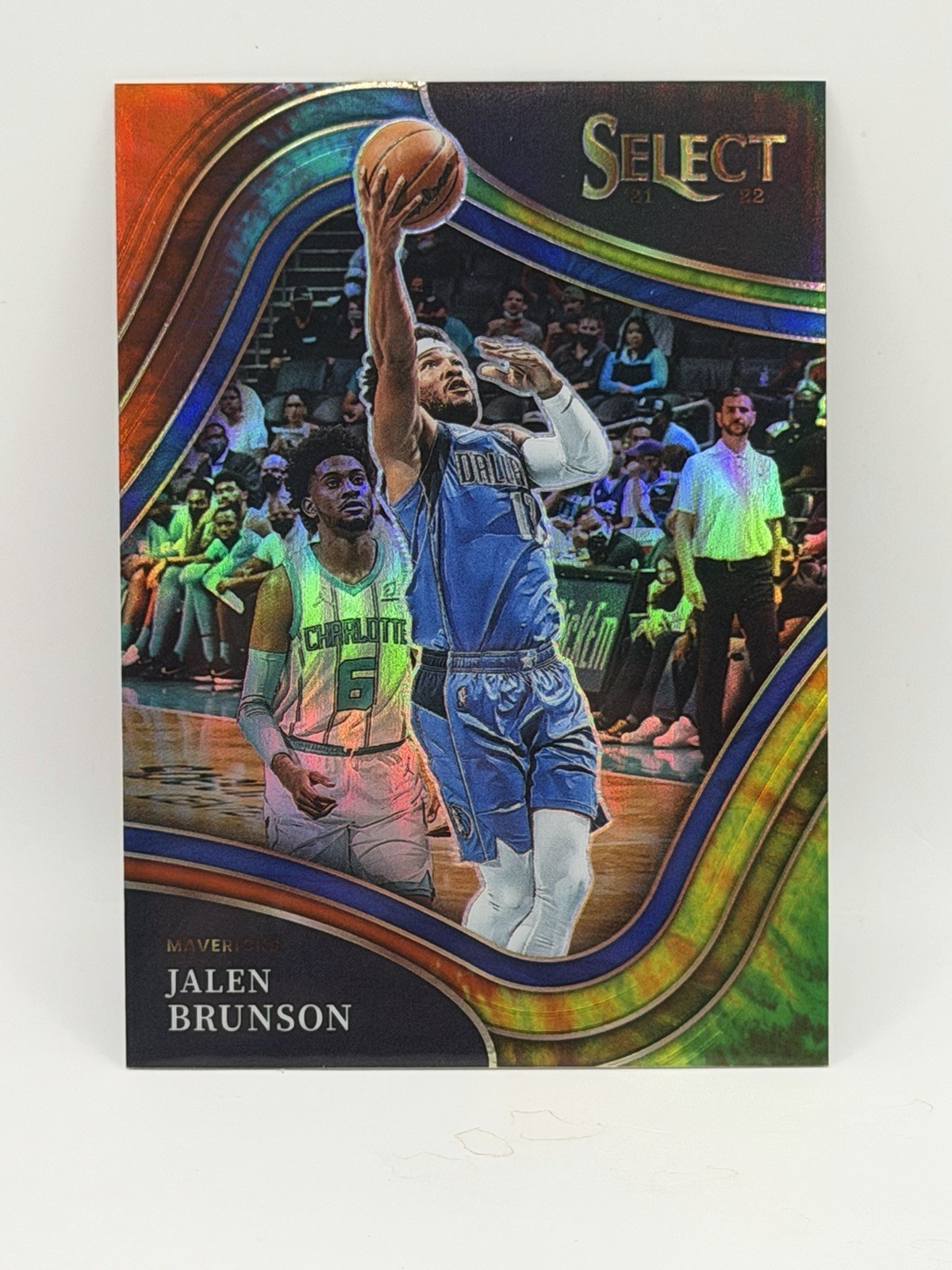 Jalen Brunson 2021 Select Courtside Tie Dye /25 #224