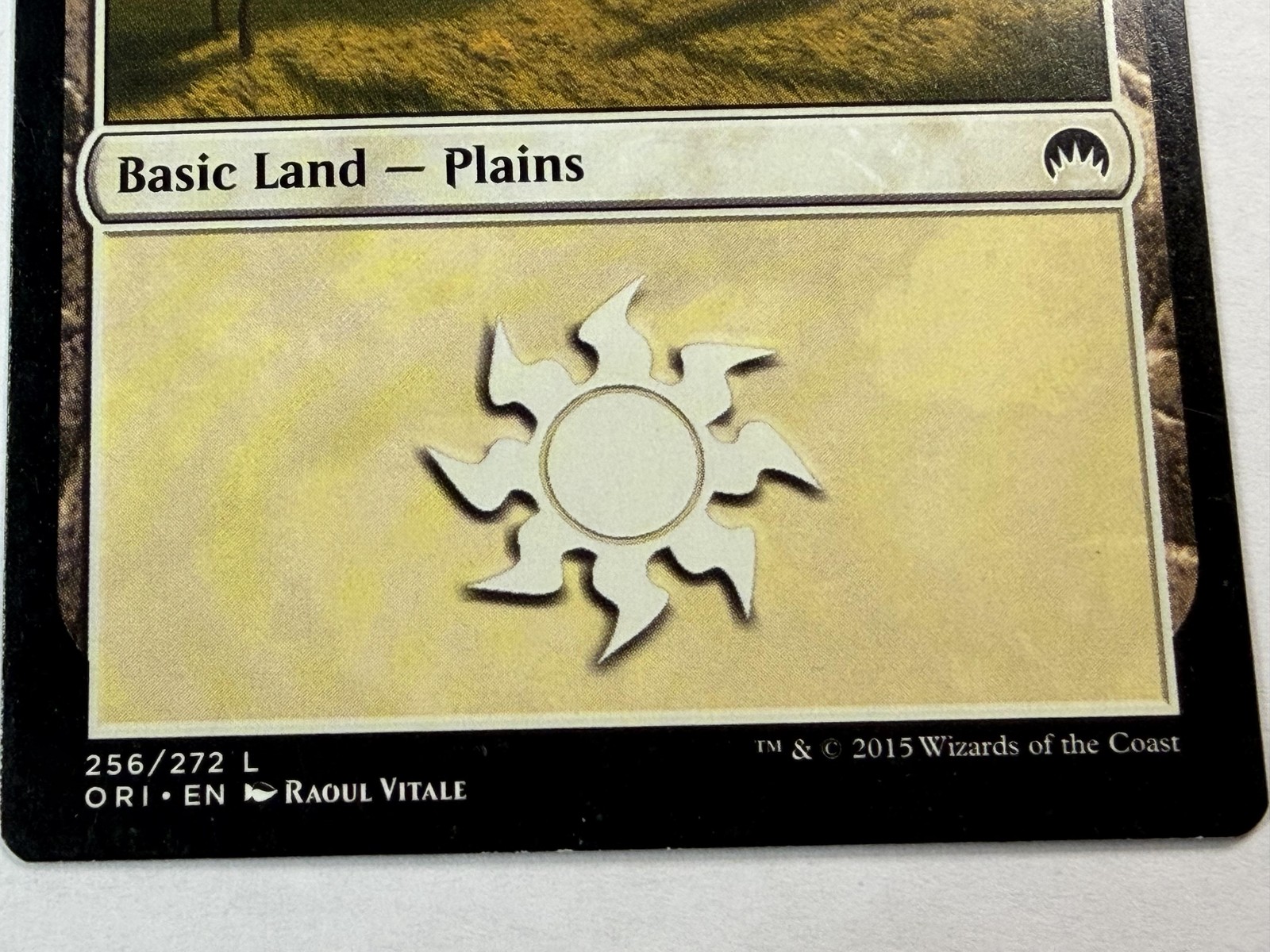2015 Wizards Of The Coast Plains #256/272 L Magic Origins ORI MTG Card NM