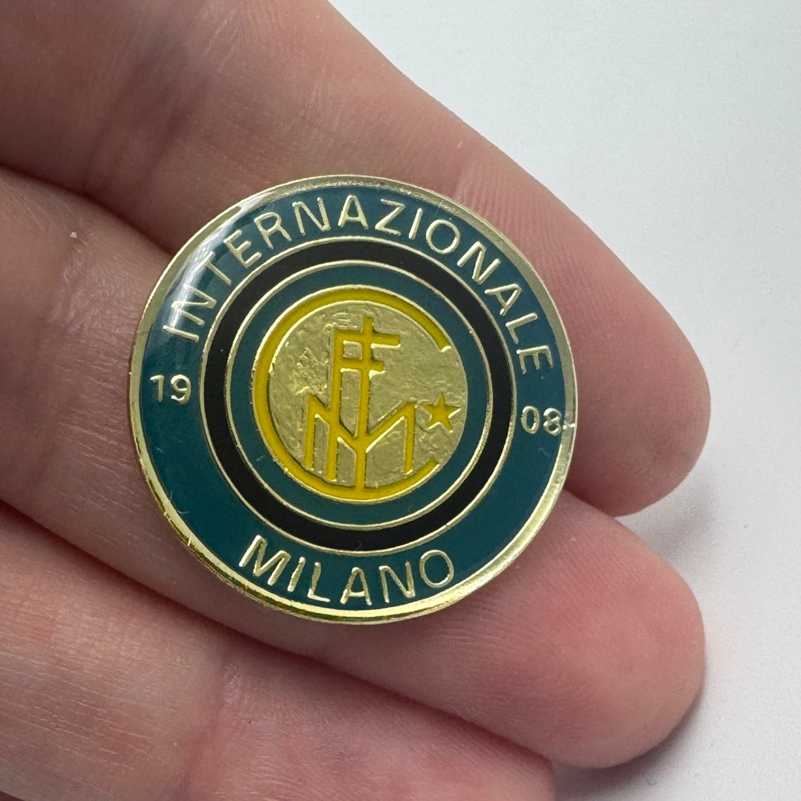 2007 Inter Milan Lapel Pin Italian Serie A UEFA Football Soccer Internazionale