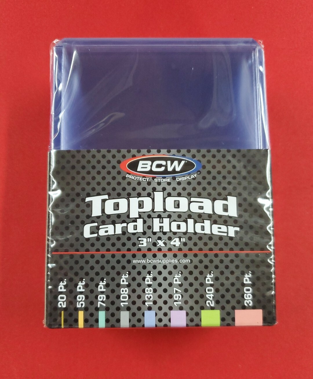 You Pick! BCW Top Loaders 3×4 Standard Toploader 25 50 100 200 500 1000