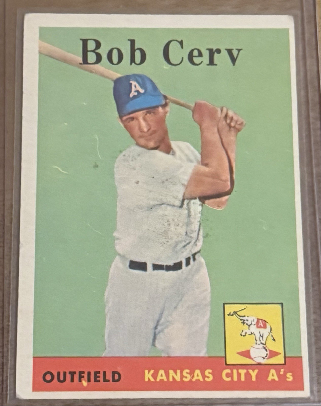 1958 Topps – Bob Cerv #329