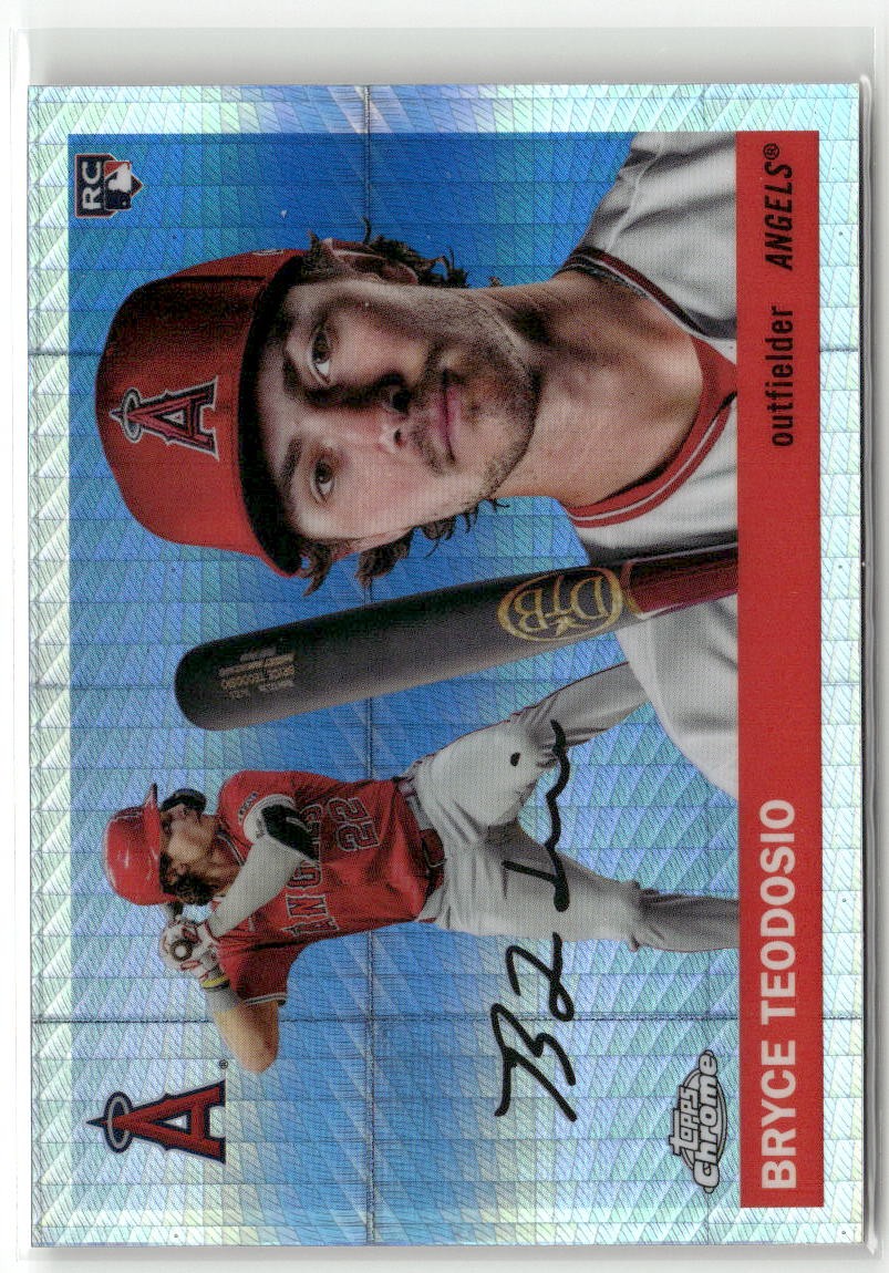 2025 Topps Chrome Platinum #286 Bryce Teodosio Refractors