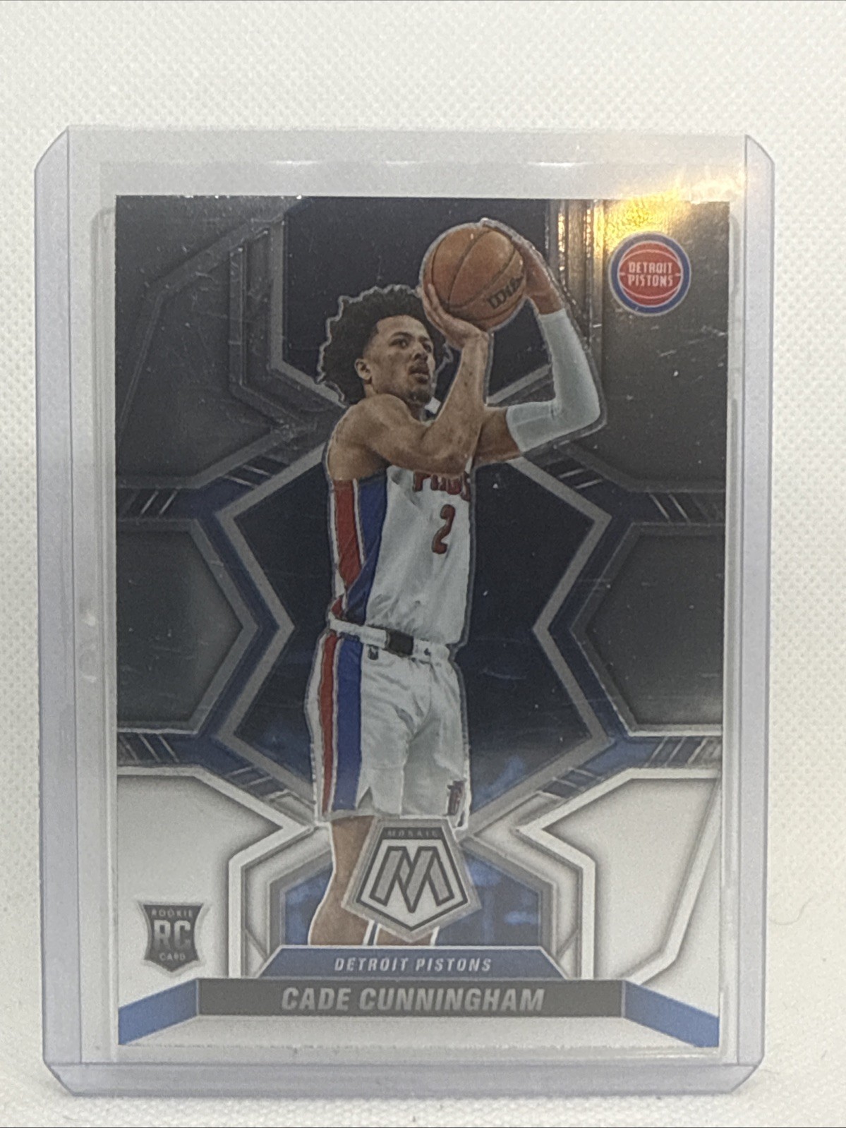 2021-22 Mosaic Basketball Cade Cunningham Rookie Base #203 RC Detroit Pistons