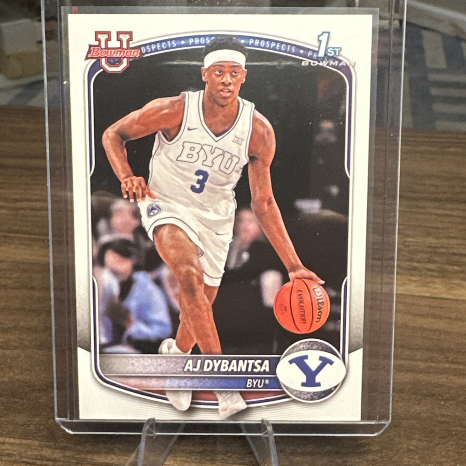 AJ Dybantsa 1st Bowman: 2025-26 Bowman Basketball -Base -BYU #BPP-1