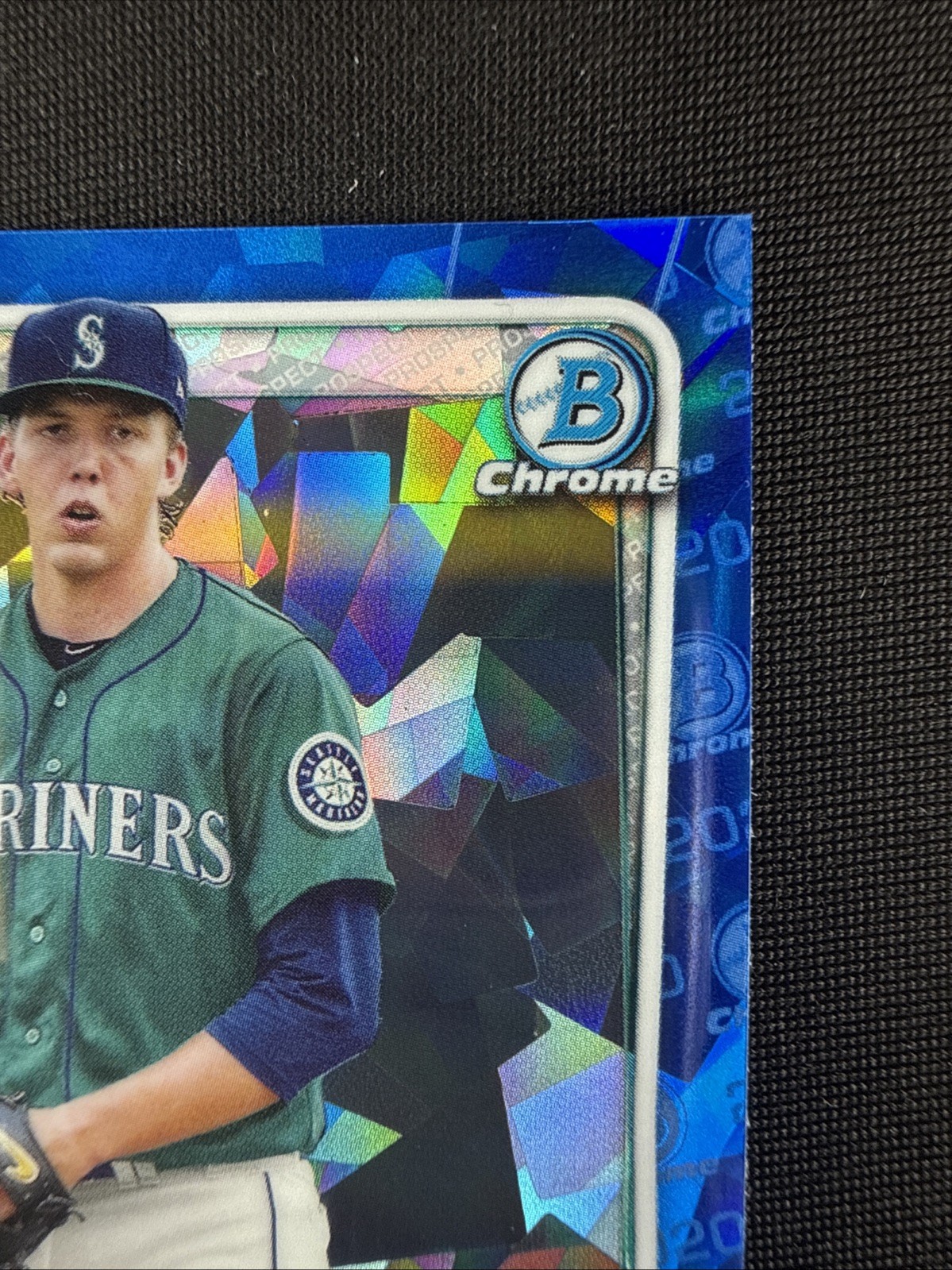 Logan Gilbert Rookie Card RC 2020 Bowman Draft Chrome Sapphire Edition #BD-37