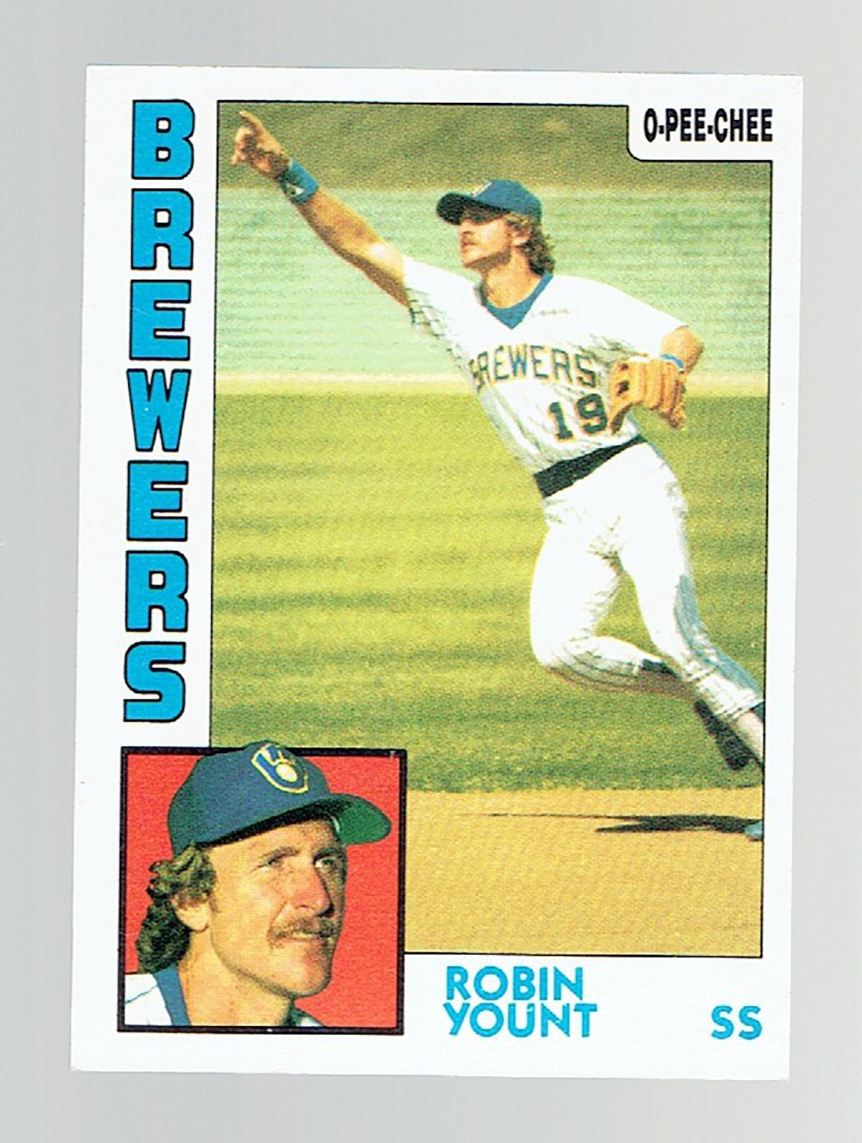 Robin Yount 1984 O-Pee-Chee #10 Milwaukee Brewers HOF