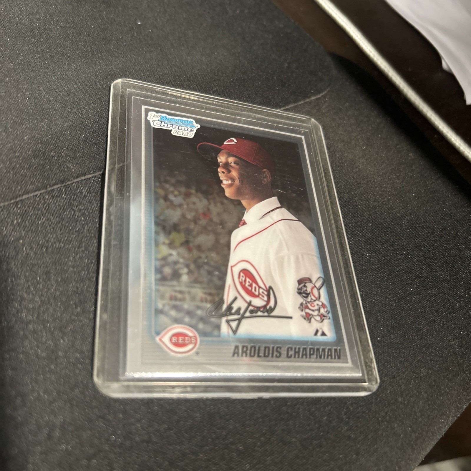 Aroldis Chapman 2010 BOWMAN CHROME #BCP10 1ST ROOKIE BOSTON Red Sox