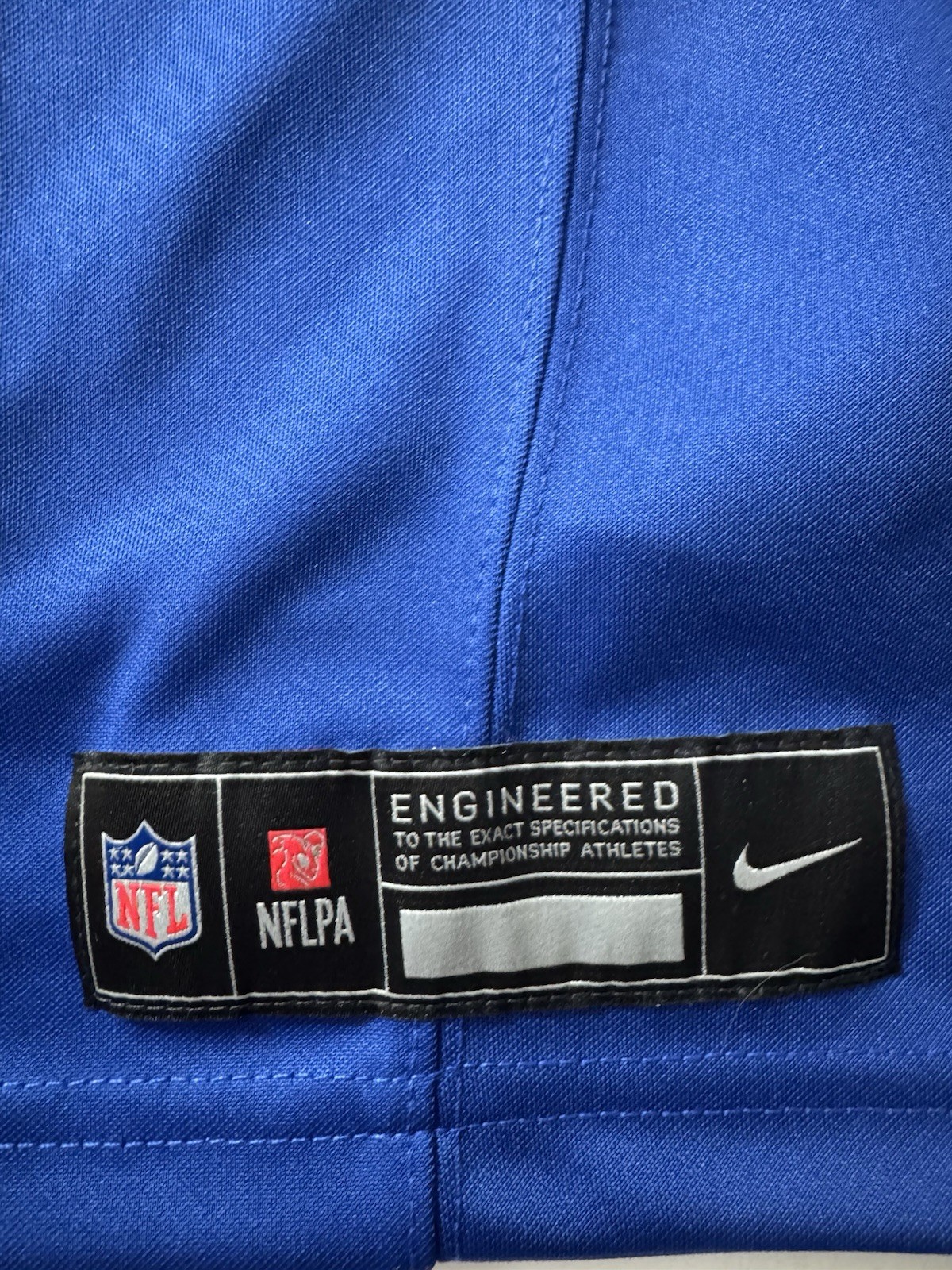 Men’s New York Giants Jaxson Dart Nike Royal Team Game Jersey – L