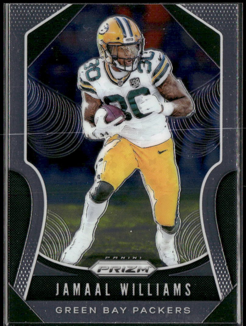 2019 Panini America, Inc. PRIZM FOOTBALL JAMAAL WILLIAMS #121 GREEN BAY PACKERS