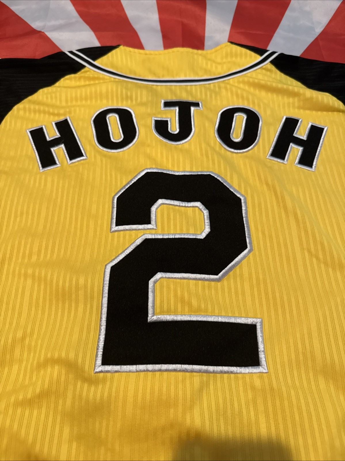 Authentic Hanshin Tigers #2 Hojoh Jersey – Size Large