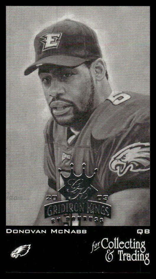 Donovan McNabb /600 2003 Donruss Gridiron Kings #MC-39 Donruss 1894 Eagles