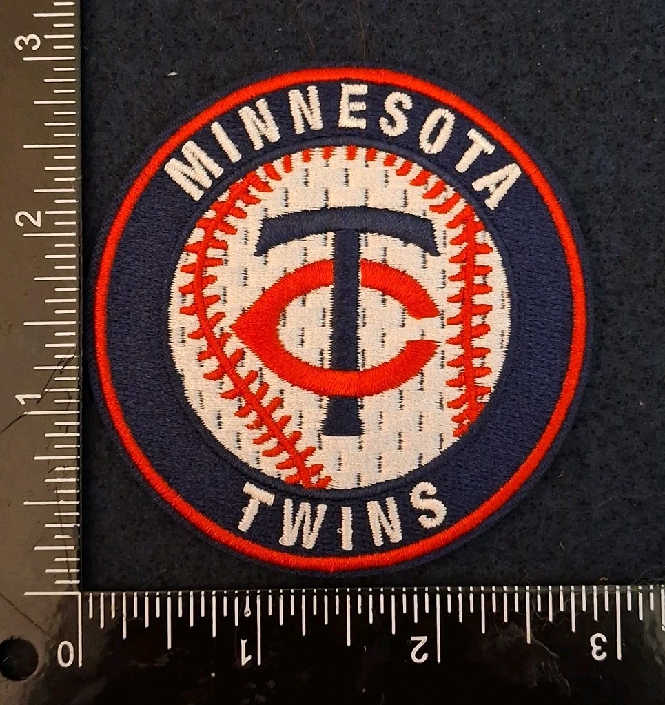 MINNESOTA TWINS IRON ON EMBROIDERED PATCH -02