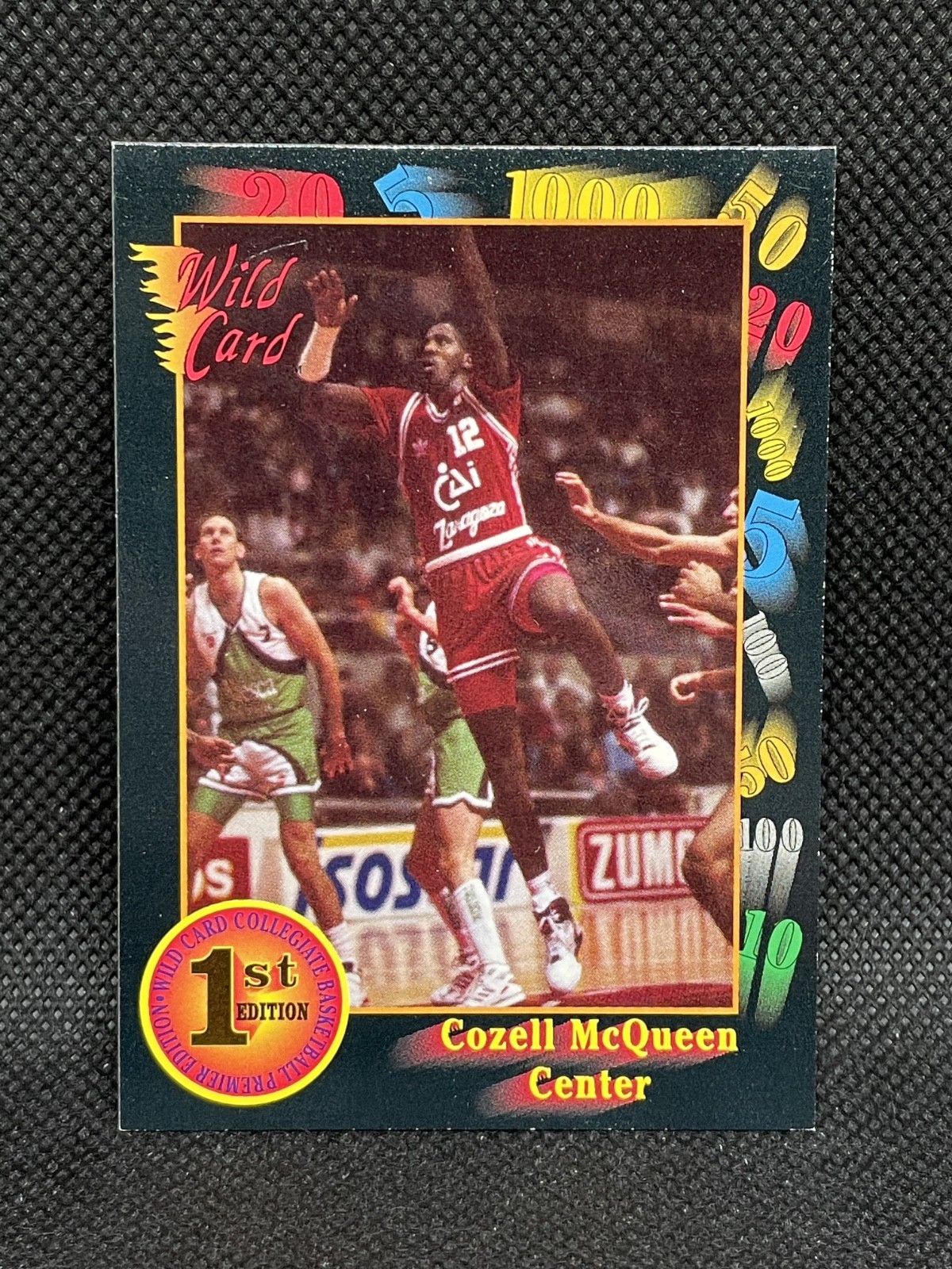 1992 Wild Card Collegiate – Cozell McQueen #11 (RC)