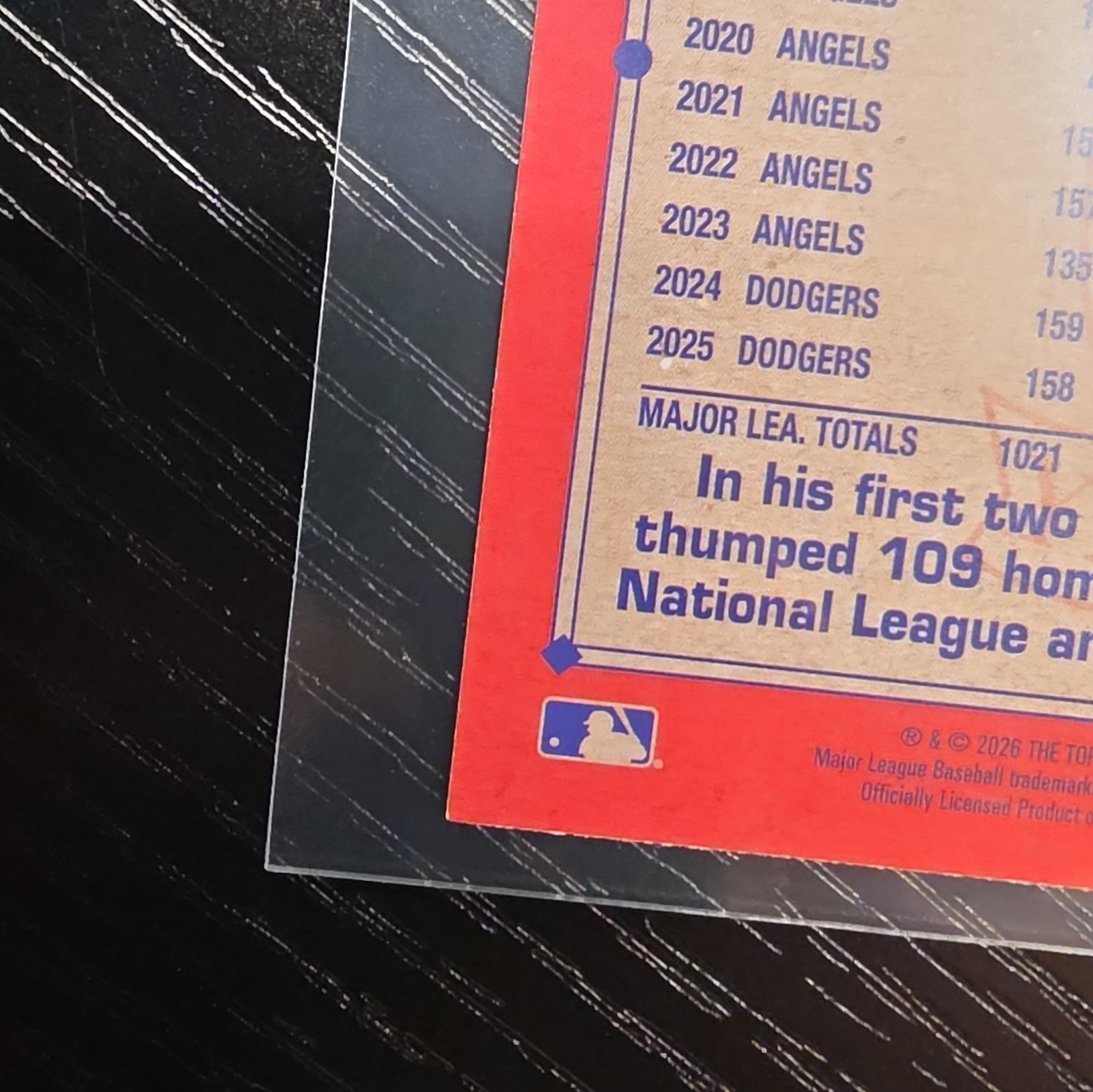Topps 75 Years of Baseball 2026 Shohei Ohtani #91B2-1 Base Dodgers
