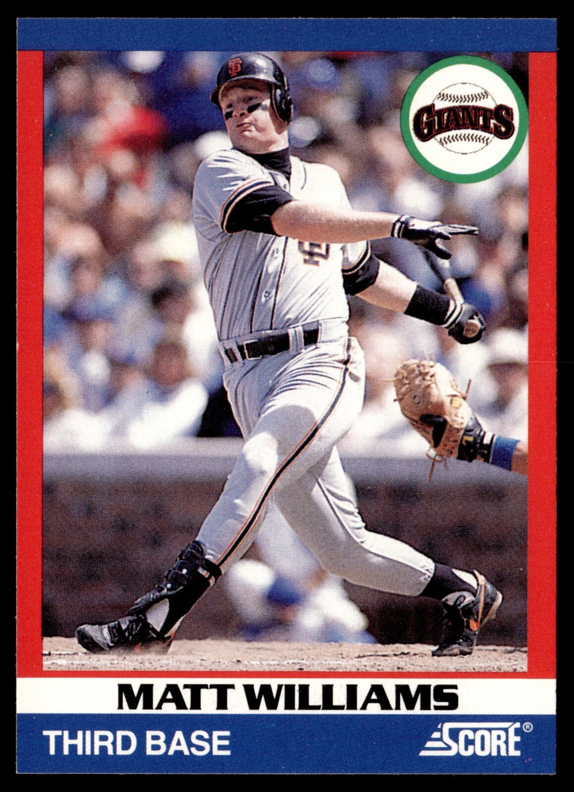 1991 Score 100 Hottest Players – Matt Williams #77 Giants