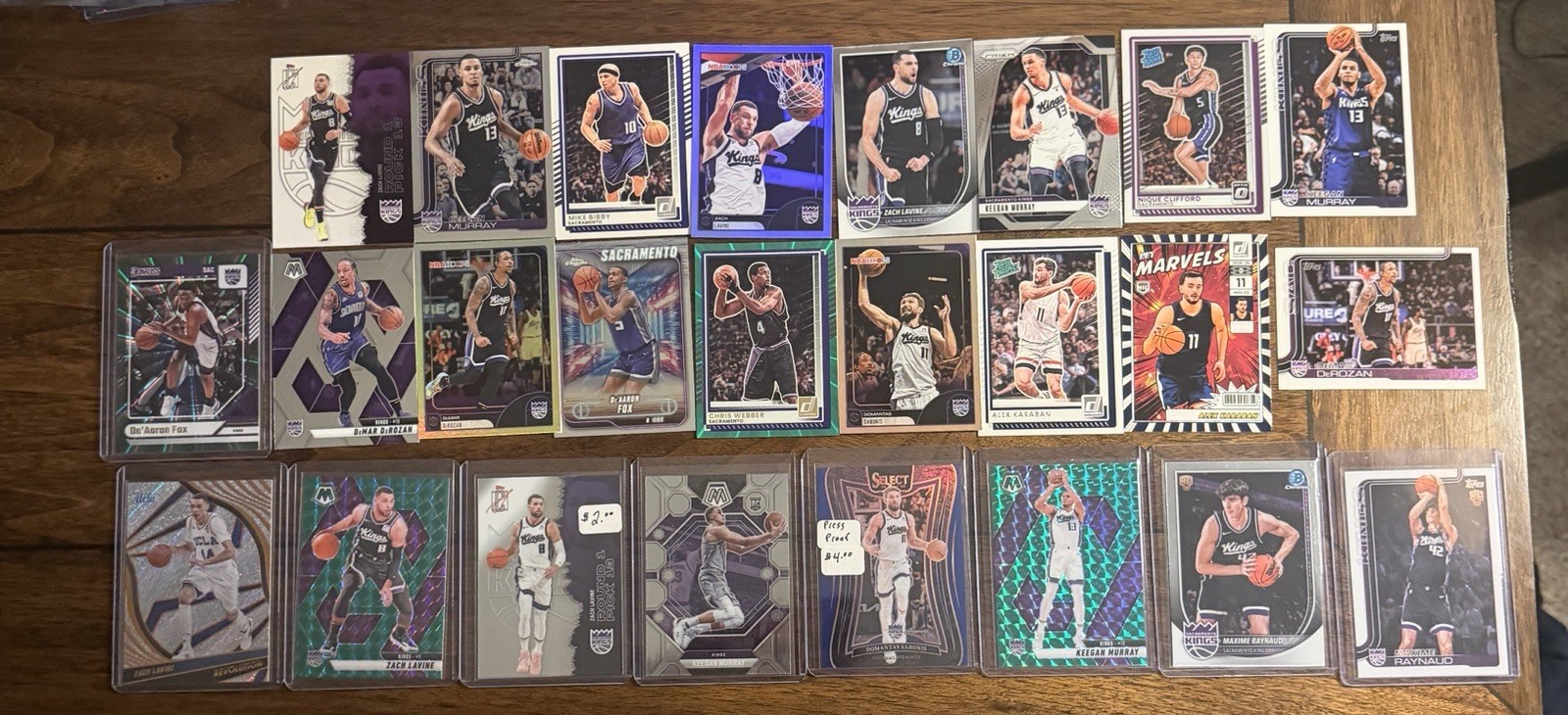 Epic 25 Count Sacramento Kings Team Pack