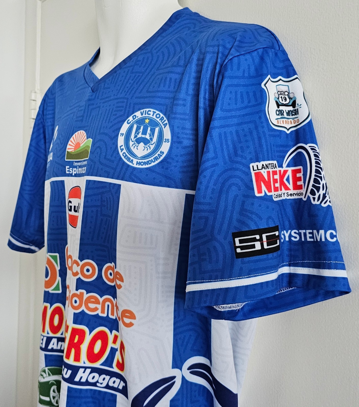 Club Deportivo Victoria La Ceiba Honduras Nova Sports Soccer Jersey 2021-2022 XL