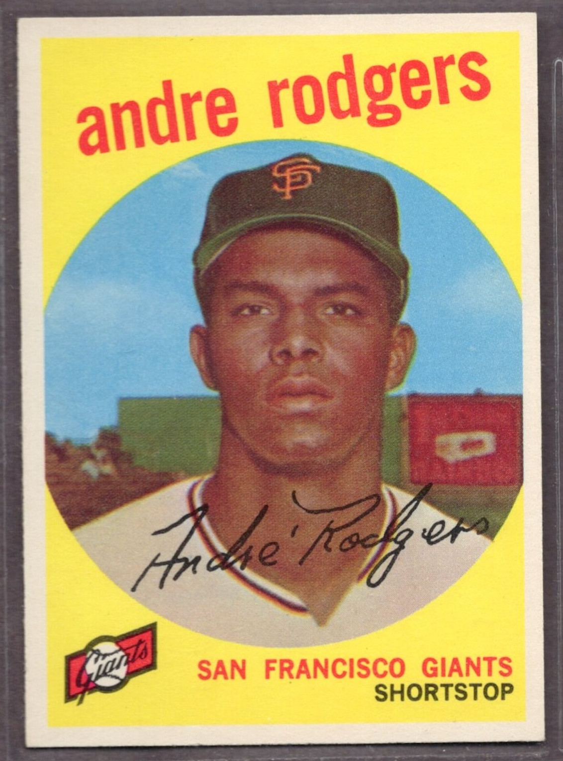 1959 Topps Set-Break #216 Andre Rodgers NR-MINT *JAYSACE*