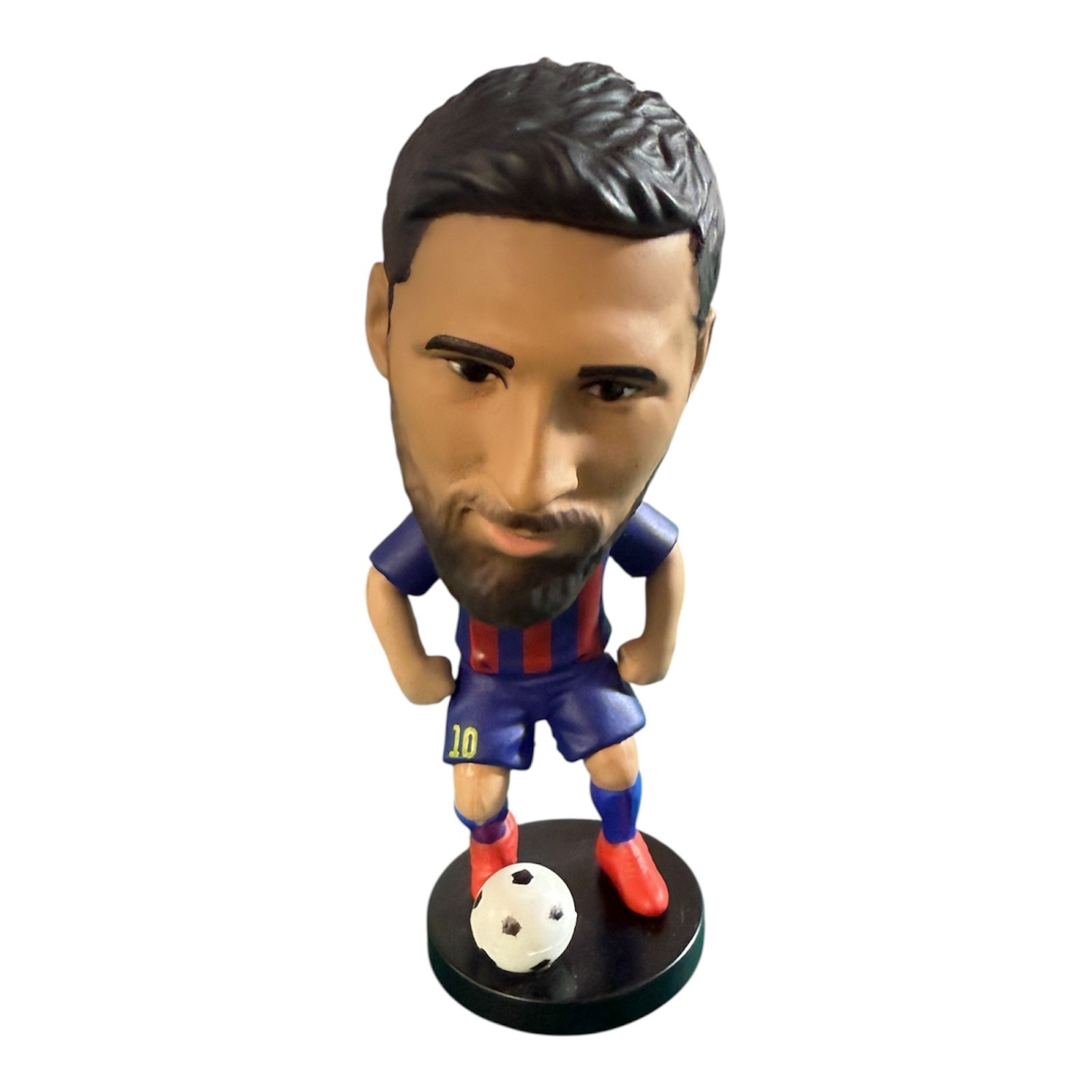 NEW 4 Inch PVC Soccer Star Bobblehead Messi Ronaldo Mbappe Neymar