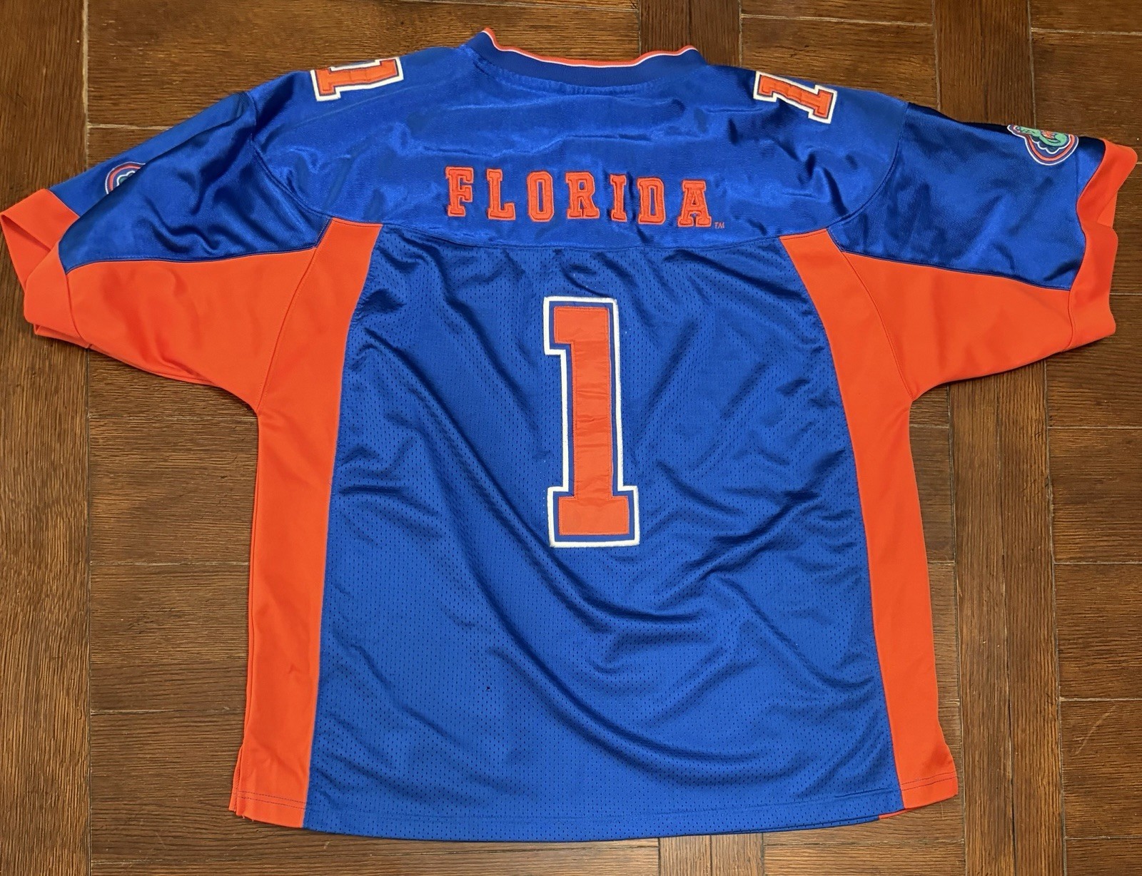 FLORIDA GATORS COLLEGE NCAA RARE RETRO COLOSSEUM ATHLETICS JERSEY MENS SIZE XL