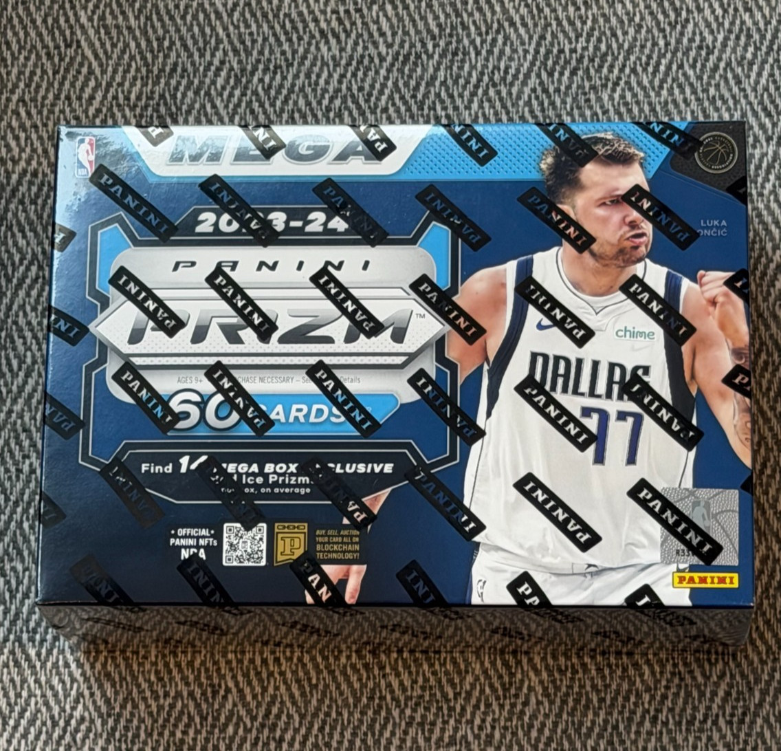 🔥2023-24 Panini Prizm NBA 🏀Basketball🏀 Mega Box Wemby RC? Red Ice ✅️SEALED🔥