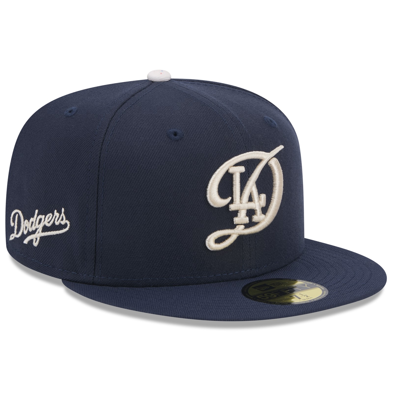 Men’s New Era Navy Los Angeles Dodgers 2024 City Connect 59FIFTY Fitted Hat