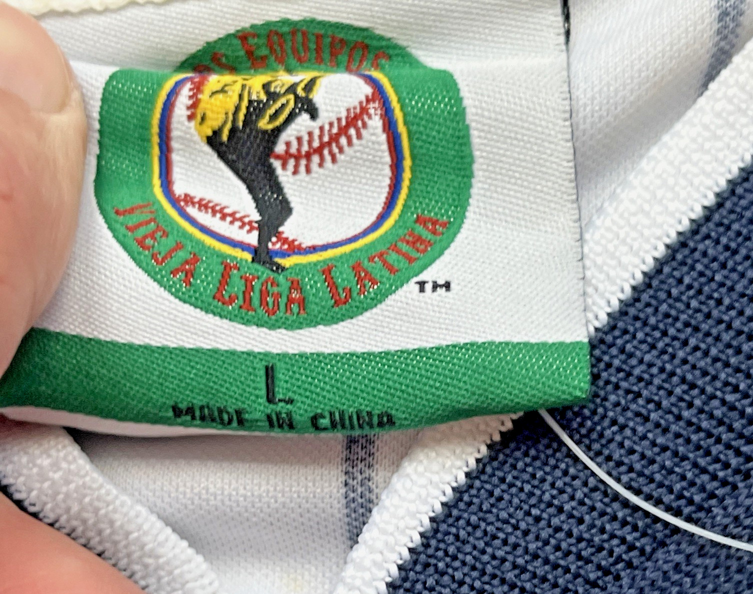 LATIN LEAGUE CIUDAD TRUJILLO THROWBACK (1879-1940) BASEBALL JERSEY #37 Sz Large