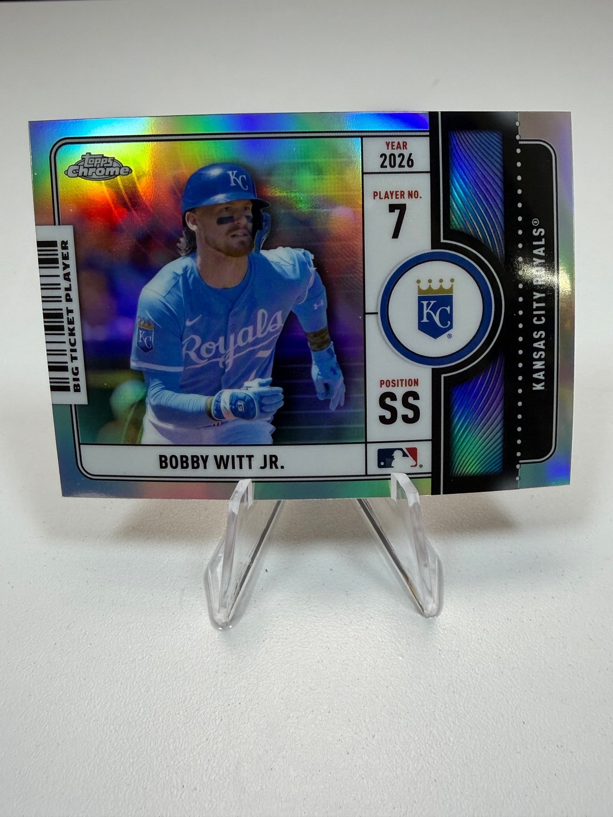2026 Topps #BTP-16 Bobby Witt Jr. Big Ticket Players