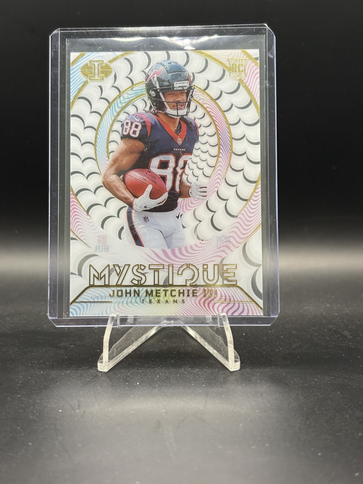 2022 Panini Illusions – Mystique John Metchie III #M-14 (RC) Houston Texans