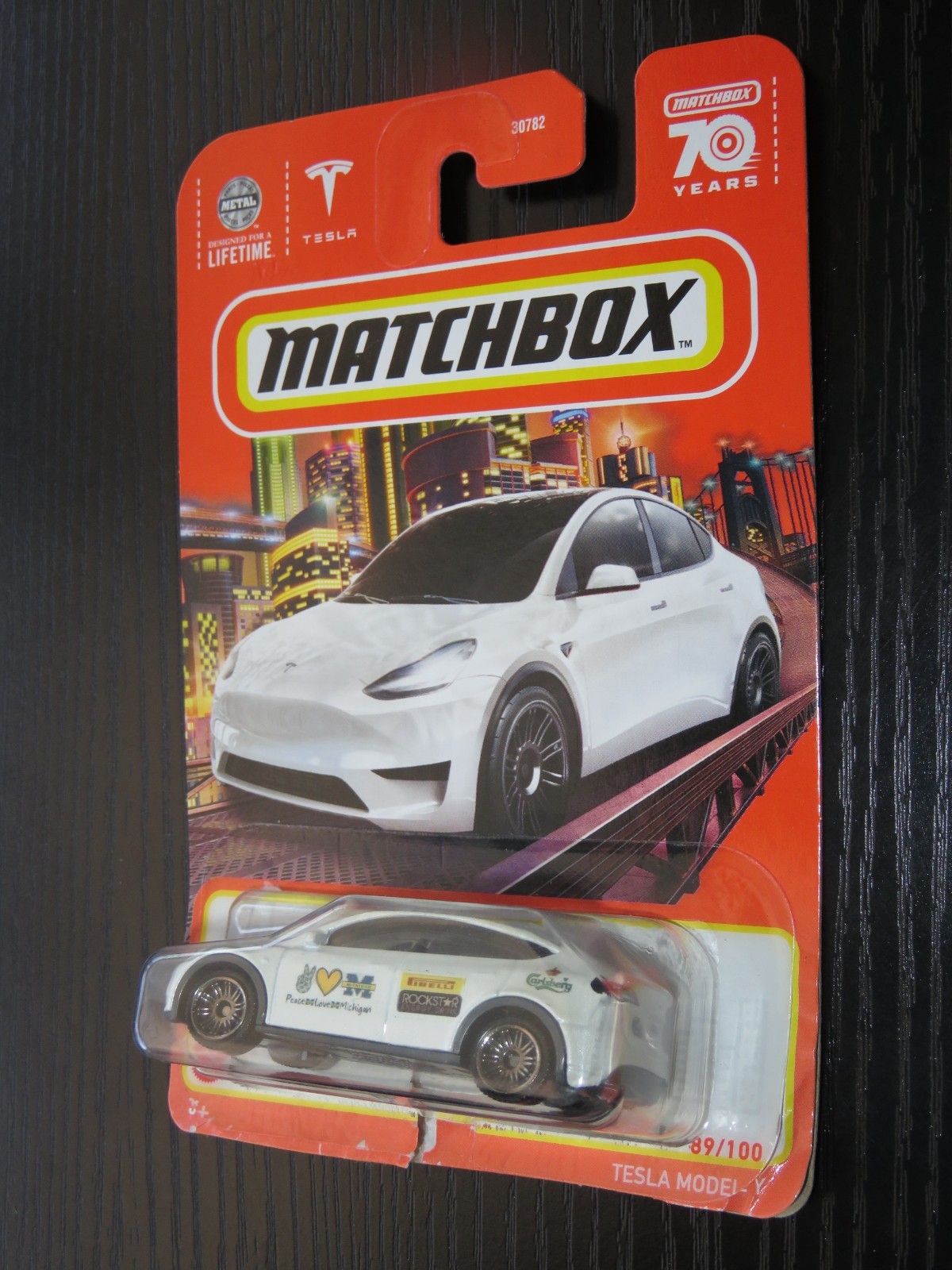 Hot Wheels – Matchbox with MICHIGAN WOLVERINES Decals One-Of-A-Kind