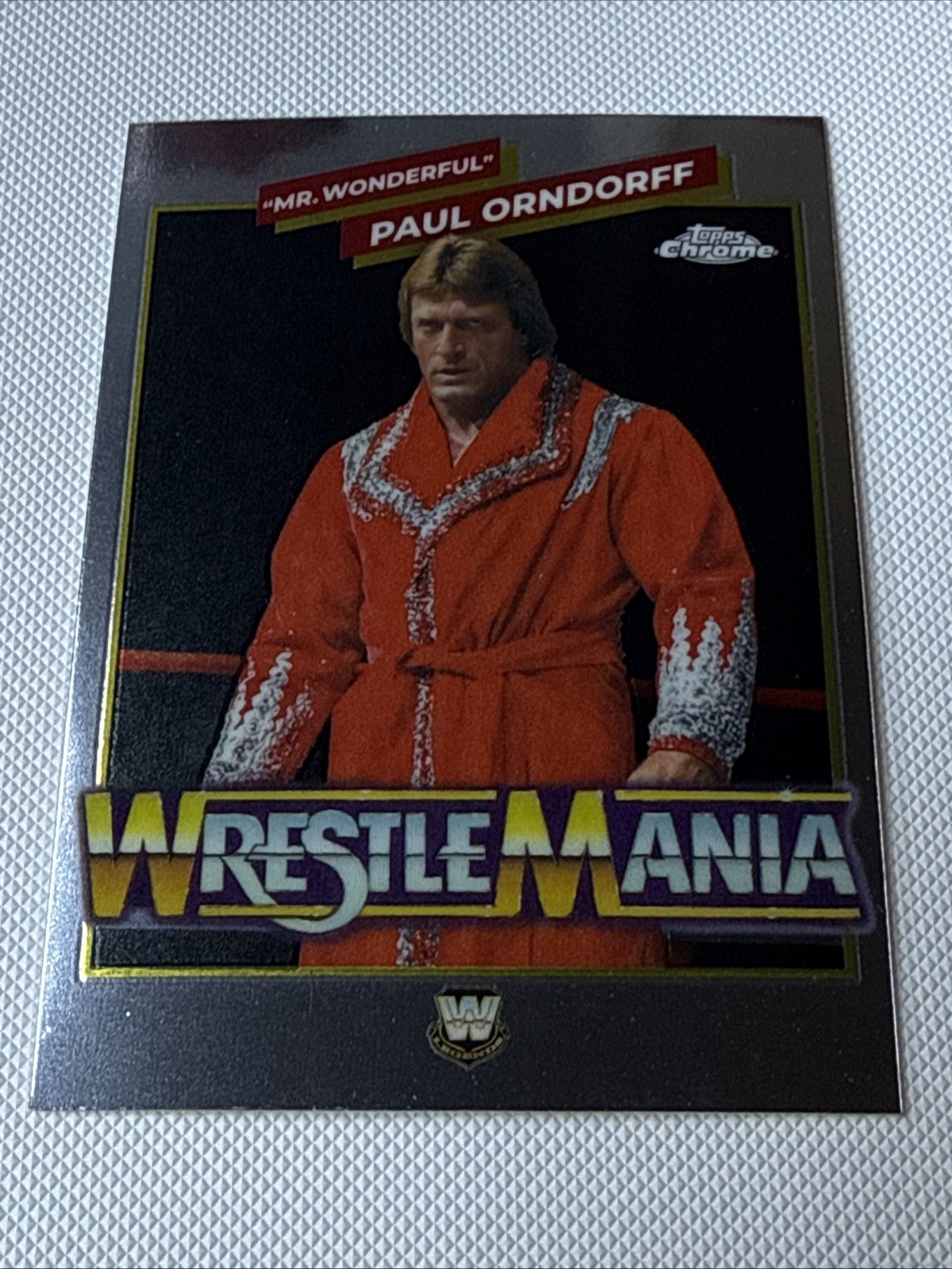 WRESTLEMANIA RECALL 2026 Topps Chrome WWE Wrestling Cards You Pick/Choose! READ*