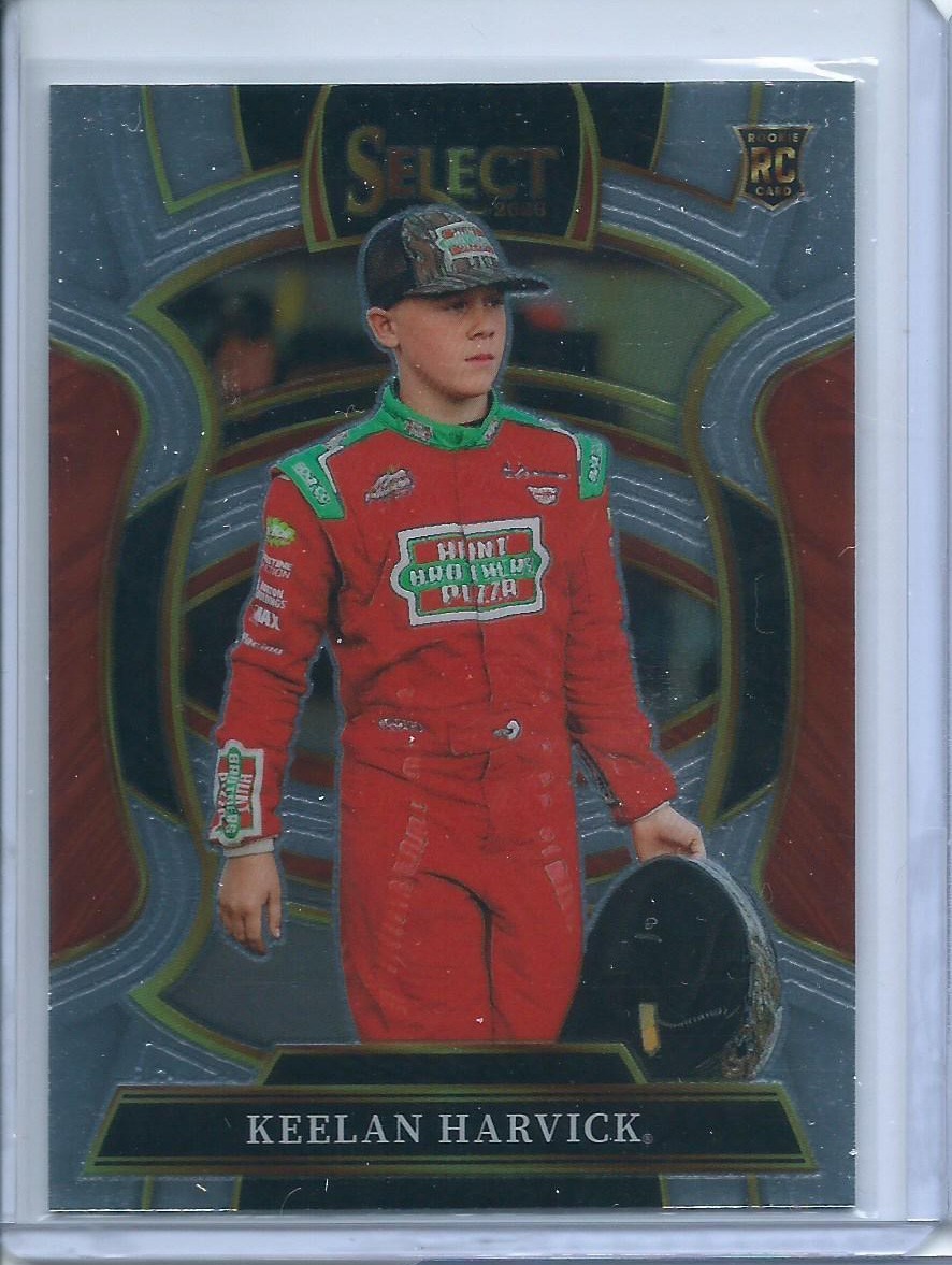 2026 Panini Select Racing Keelan Harvick Grandstand Level RC #4 Rookie