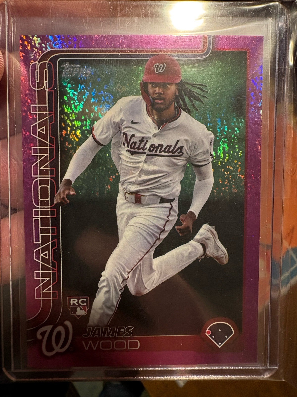 2025 topps series 1 James Wood Pink Foil SP🔥