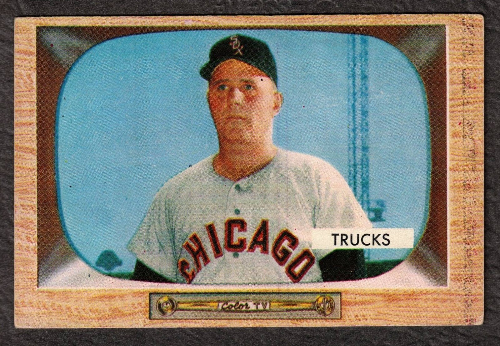 1955 Bowman Virgil Trucks #26 Chicago White Sox VGEX