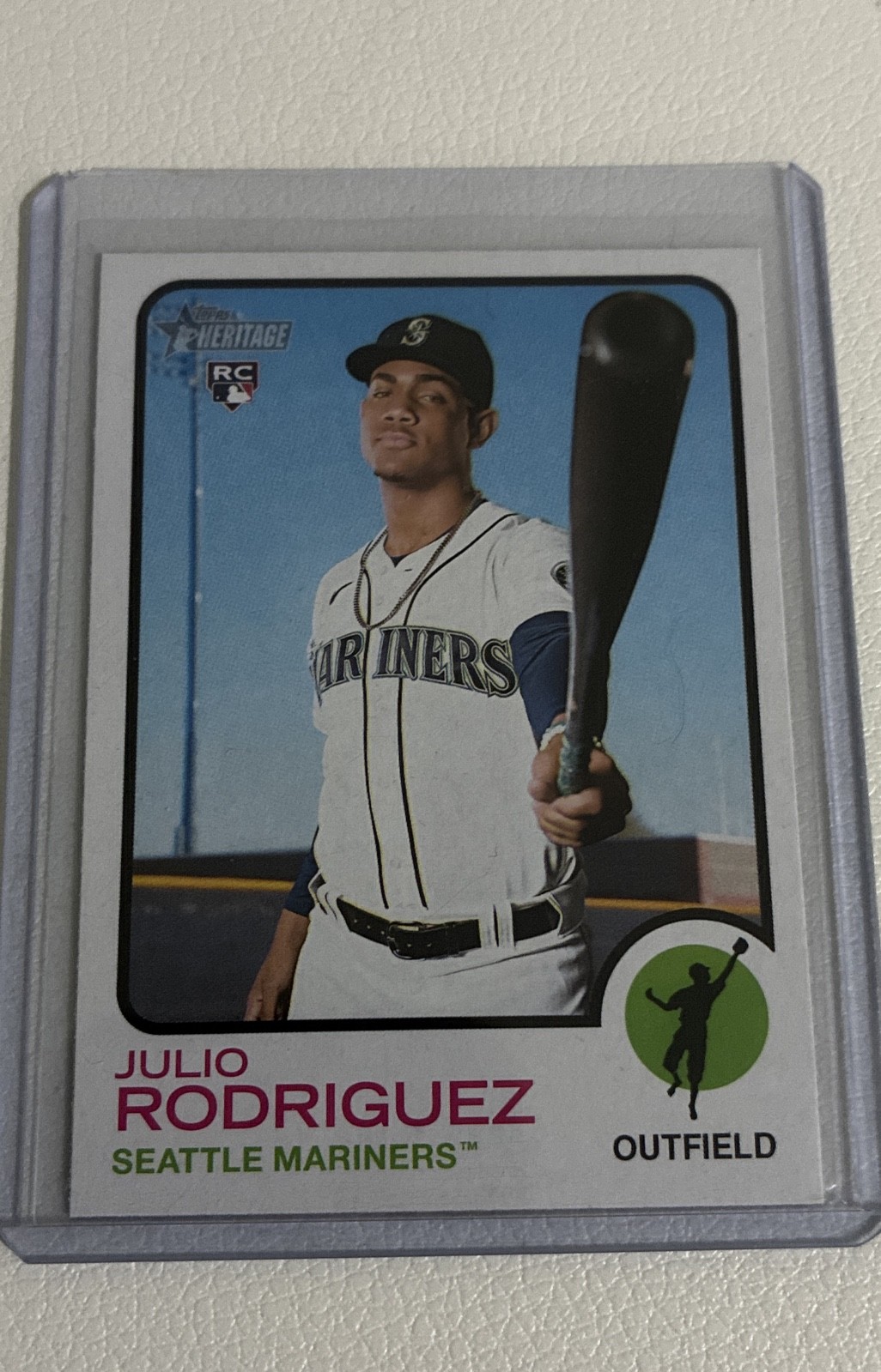 2022 Topps Heritage High Number – Julio Rodriguez #700 (RC)