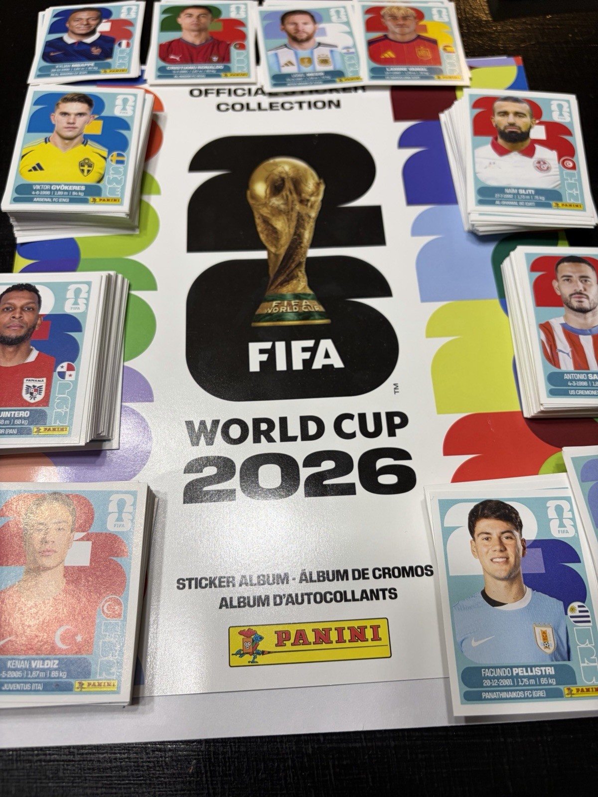 FIFA Soccer World Cup 2026 Panini Stickers White Border MEX1 to SCO20 – Pick